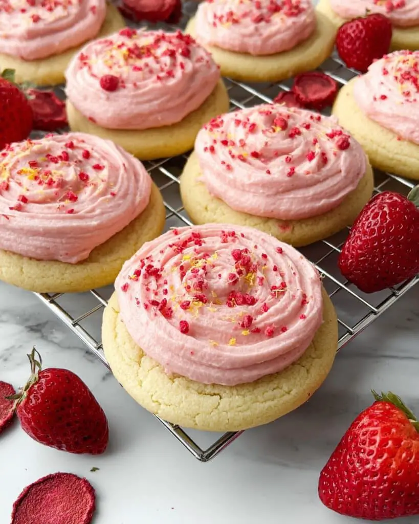 Strawberry Lemonade Cookies Recipe