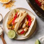 Crockpot Chicken Fajitas Recipe