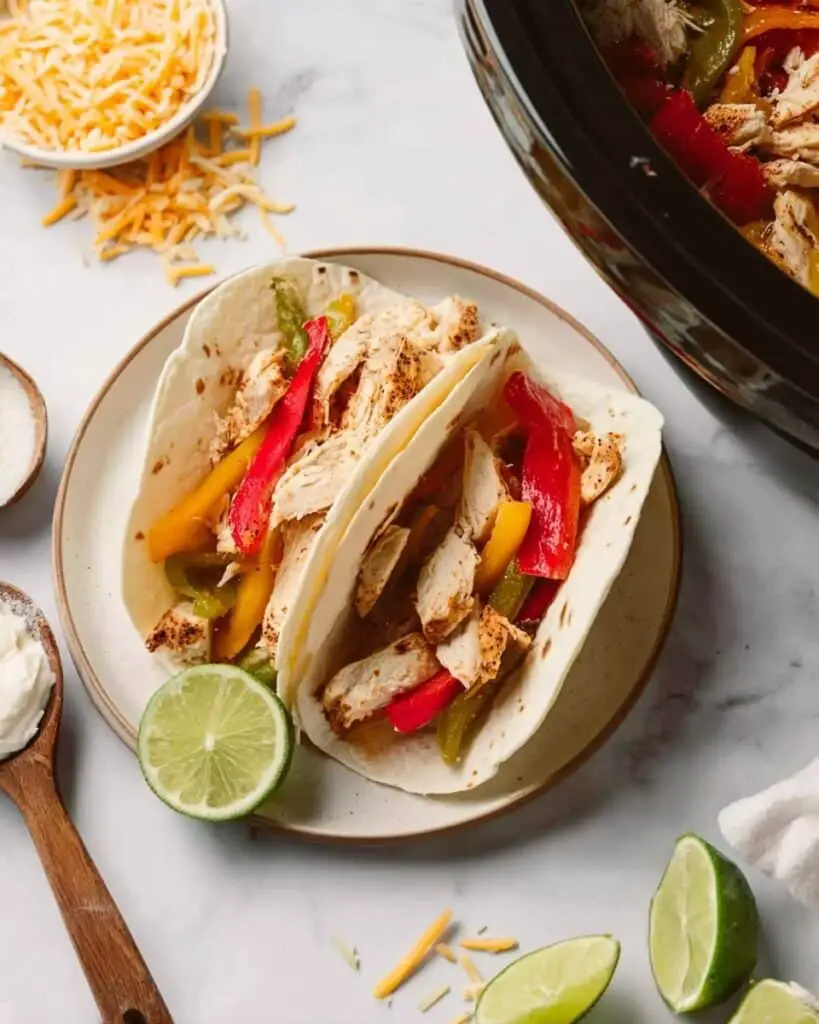 Crockpot Chicken Fajitas Recipe