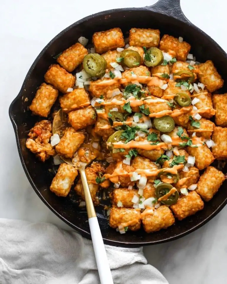 Ground Turkey Cheeseburger Tater Tot Hotdish Recipe