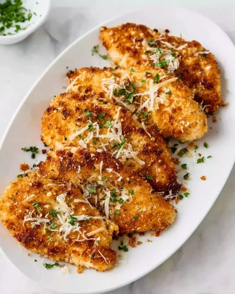 Air Fryer Parmesan Crusted Chicken Recipe