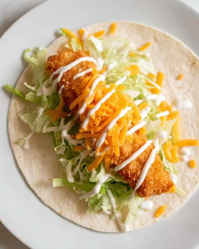 McDonald’s Crispy Chicken Ranch Snack Wrap (Copycat) Recipe