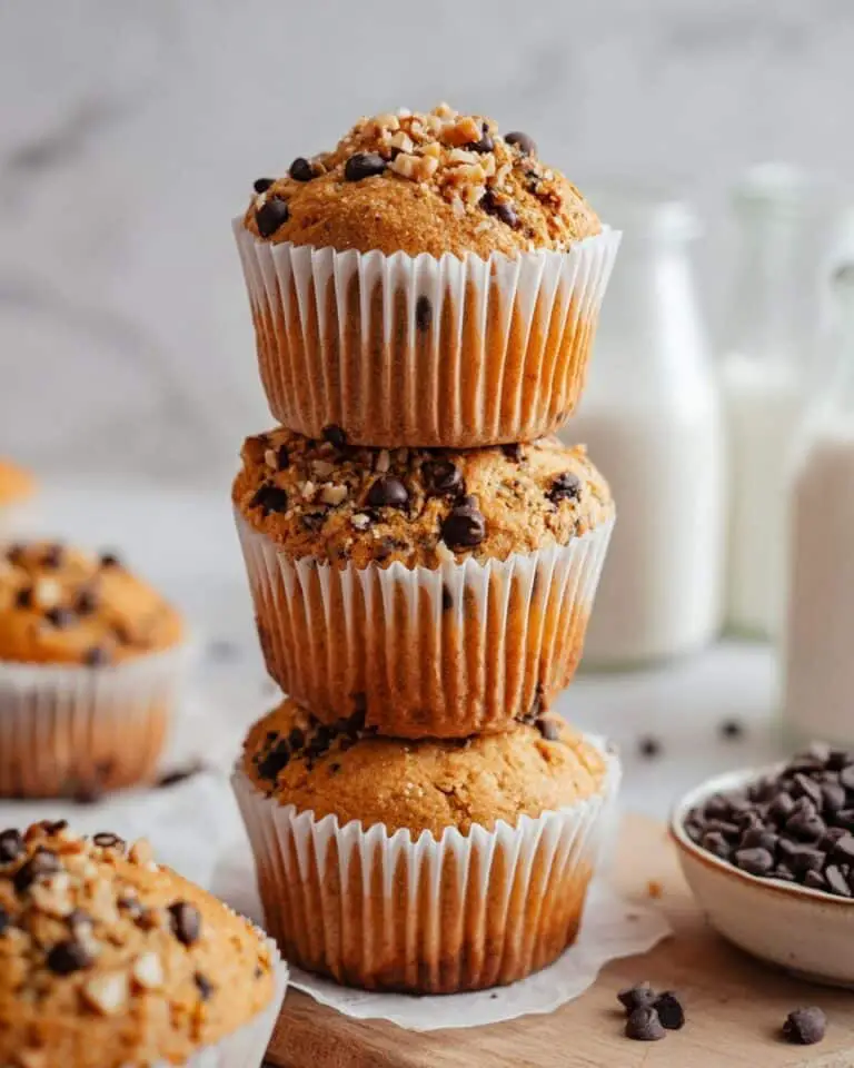 Peanut Butter Chocolate Chip Muffins Recipe