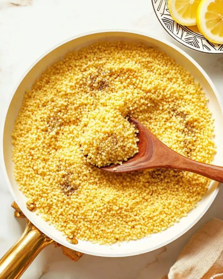 Lemon Parmesan Pearl Couscous Recipe