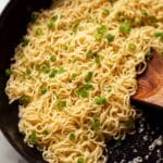 Garlic Noodles with Parmesan and Green Onion Recipe