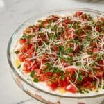 Bruschetta Dip with Tomatoes, Feta, and Cream Cheese Recipe