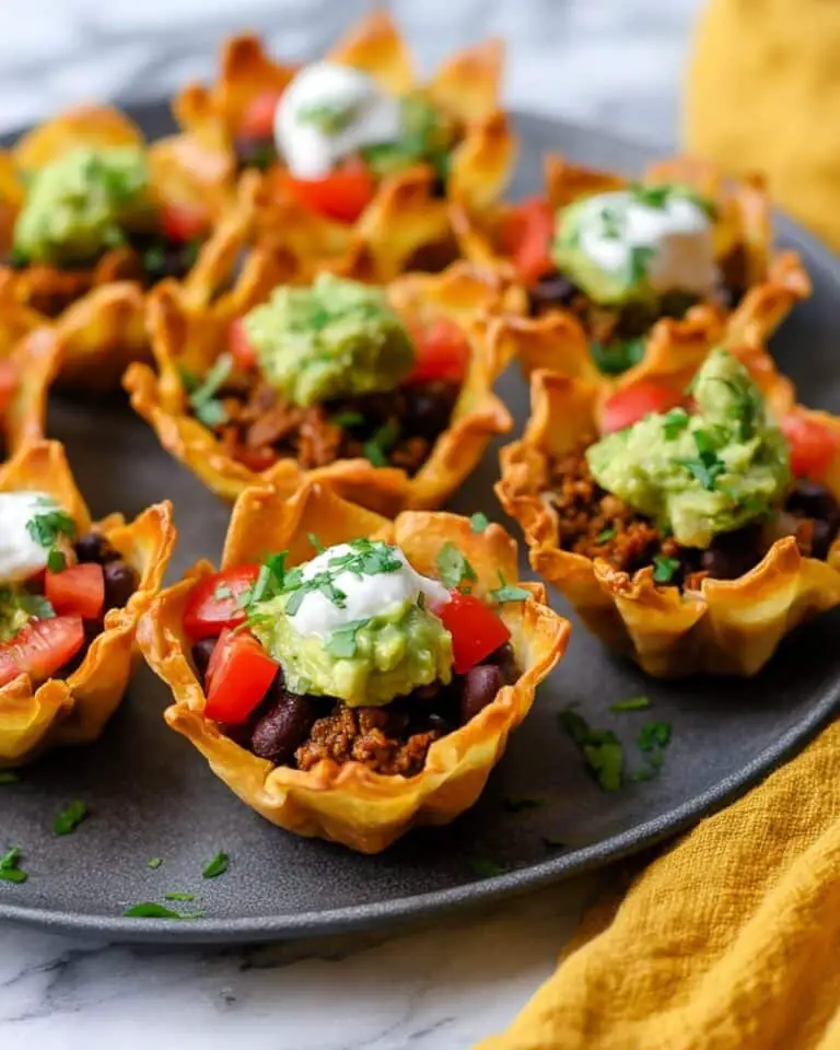 Easy Taco Cups Recipe