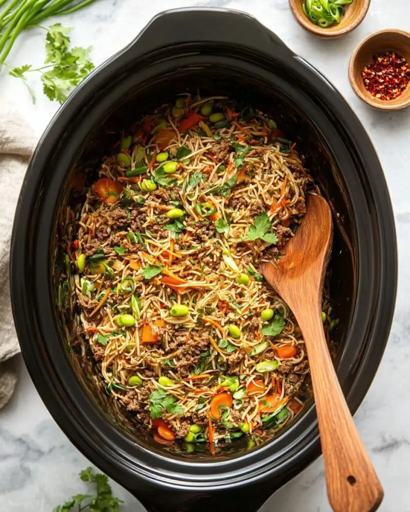 Crockpot Beef Ramen Recipe