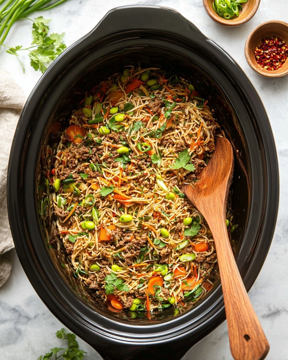 Crockpot Beef Ramen Recipe