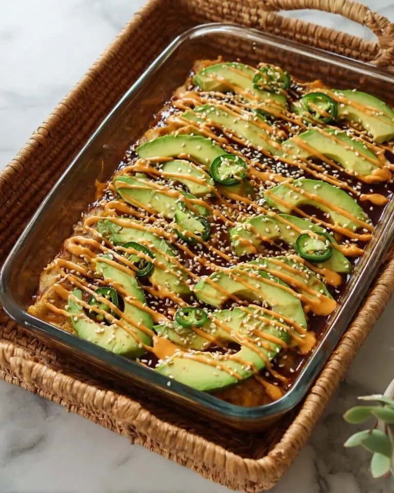 Spicy Salmon Sushi Bake Recipe