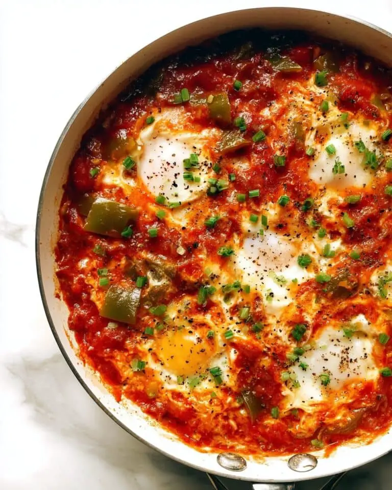 Menemen: Turkish Egg Scramble with Tomatoes and Green Peppers Recipe