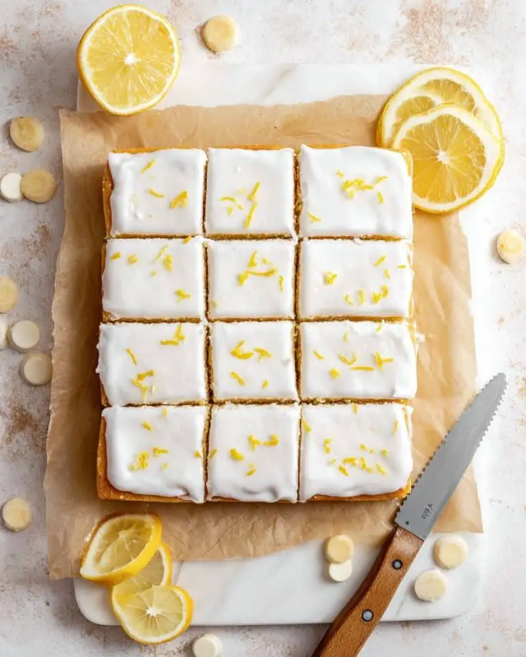 Lemon Brownies Recipe