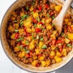 Ground Beef and Potatoes Skillet Recipe