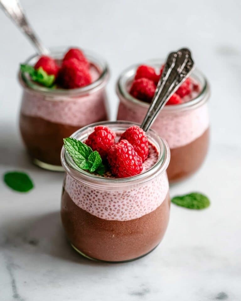 Chocolate Raspberry Chia Pudding Recipe
