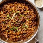 Mongolian Ground Beef Noodles Recipe