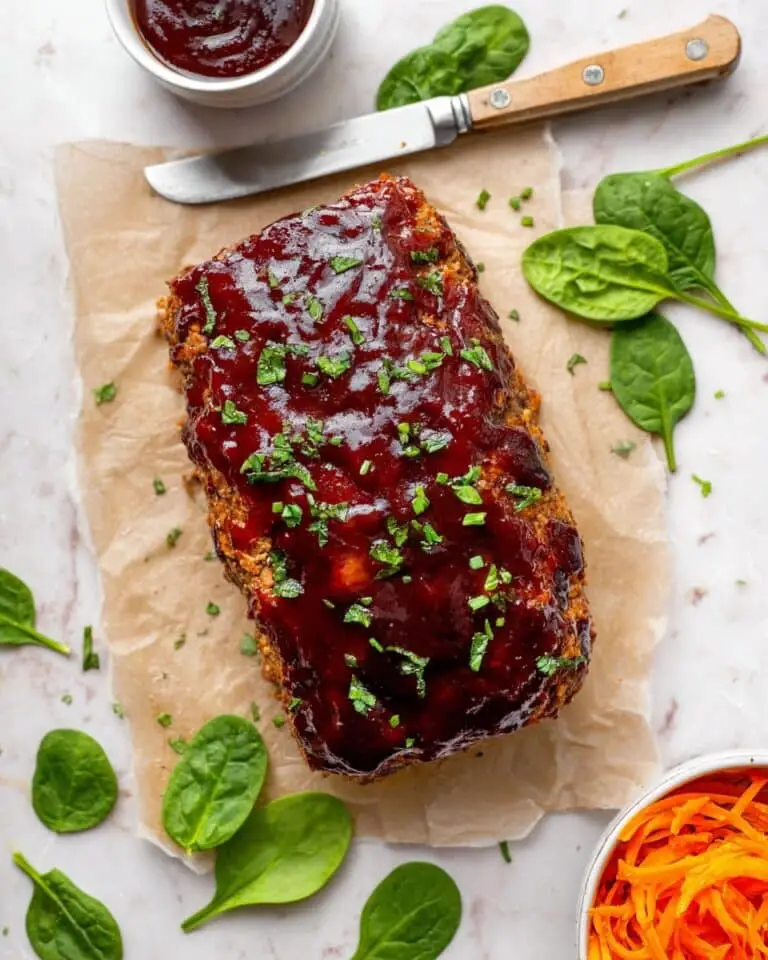 Moist Veggie-Loaded Turkey Meatloaf Recipe