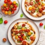 Easy Cherry Tomato Bruschetta Flatbreads Recipe