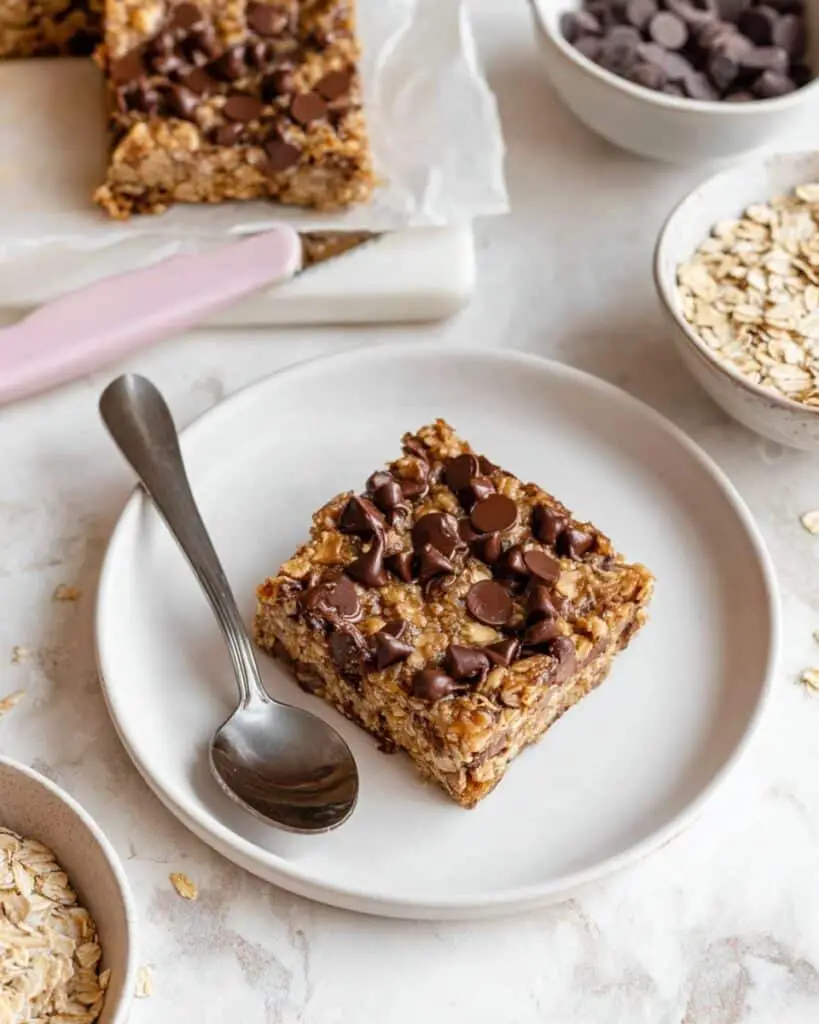 Banana Oatmeal Bars Recipe