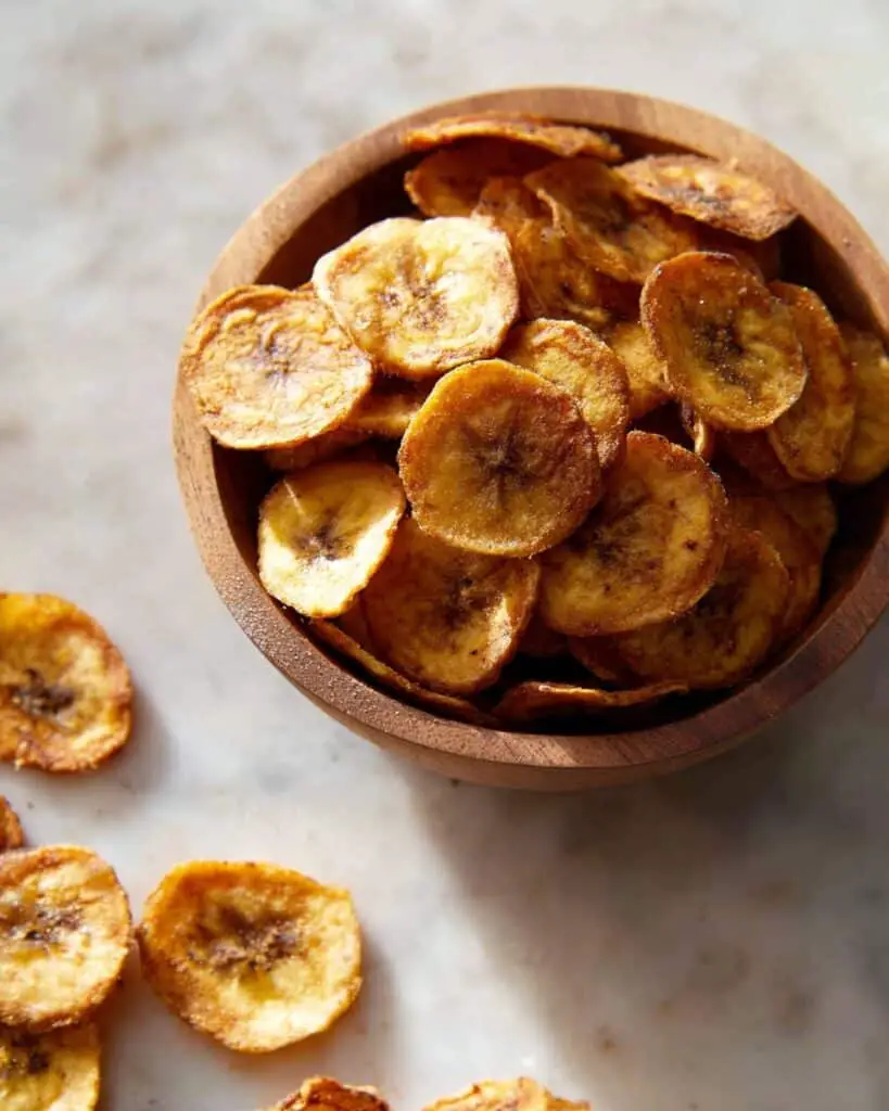 Air Fryer Banana Chips Recipe