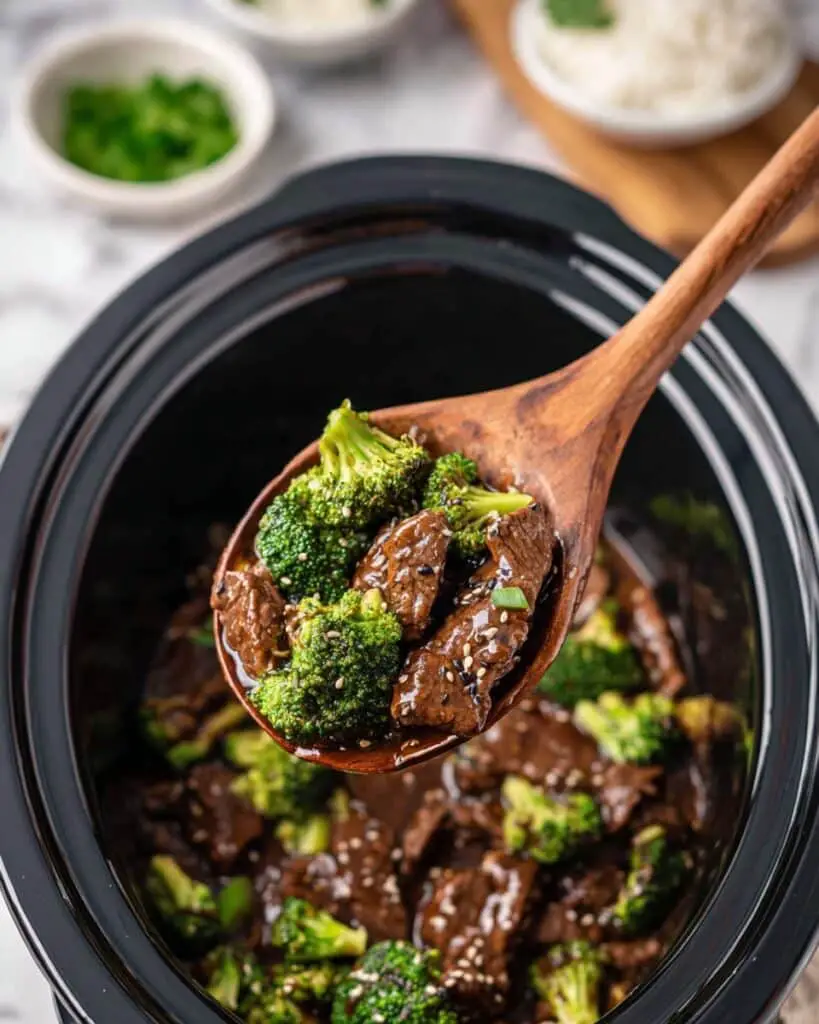 Slow Cooker Beef and Broccoli Recipe