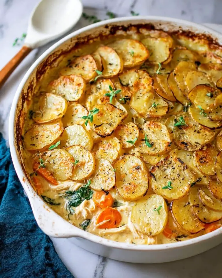 Creamy Chicken and Potato Bake Recipe
