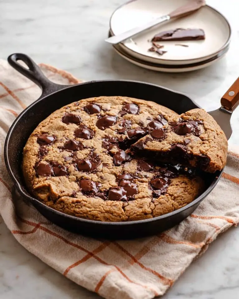 Deep Dish Pumpkin Cookie Skillet Recipe