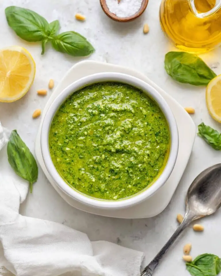 Easy Basil Pesto Recipe