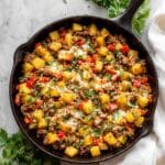 Mexican Ground Beef and Potato Skillet Recipe