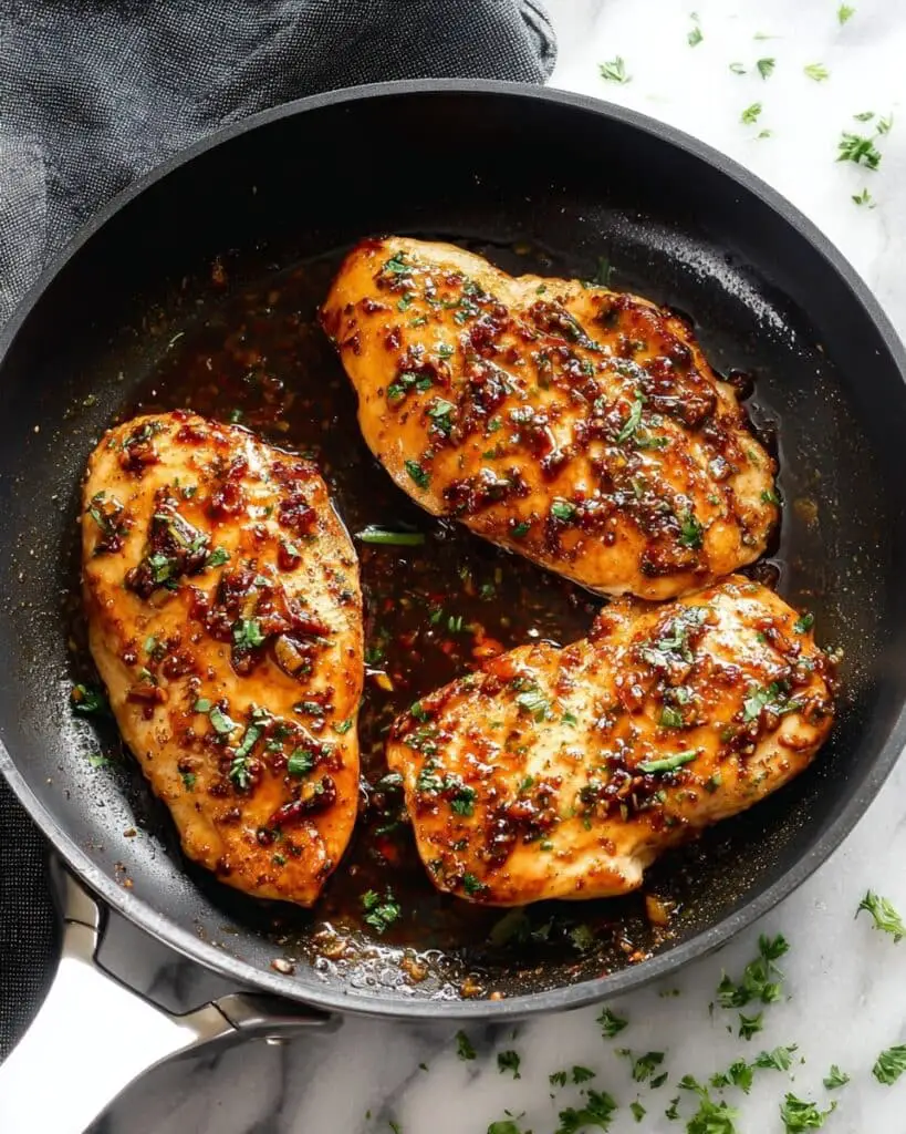 Garlic Butter Baked Chicken Breast Recipe