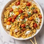 Burst Tomato Burrata Pasta Recipe