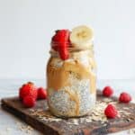 Peanut Butter Overnight Oats (5 Ingredients!) Recipe