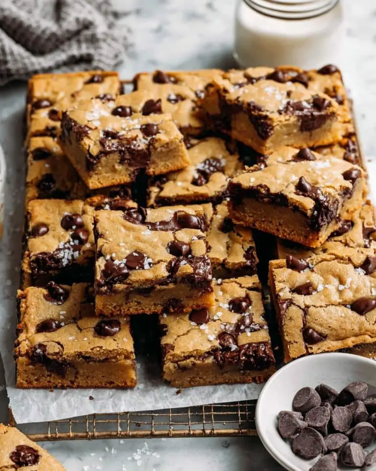 Brown Butter Chocolate Chip Cookie Bars Recipe