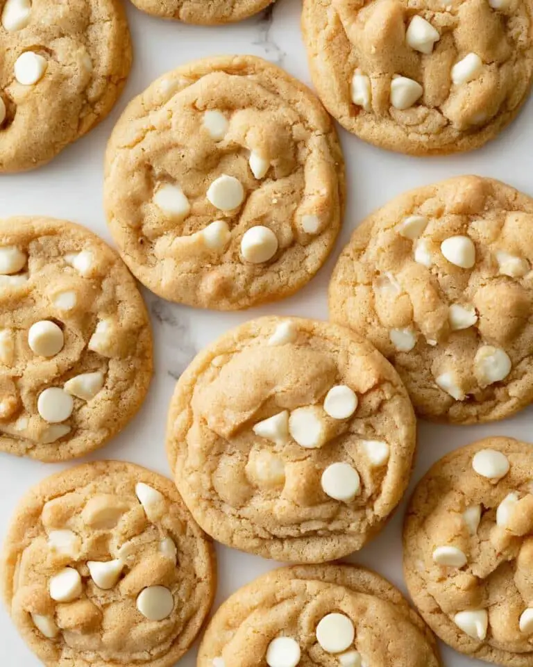 White Chocolate Chip Cookies Recipe