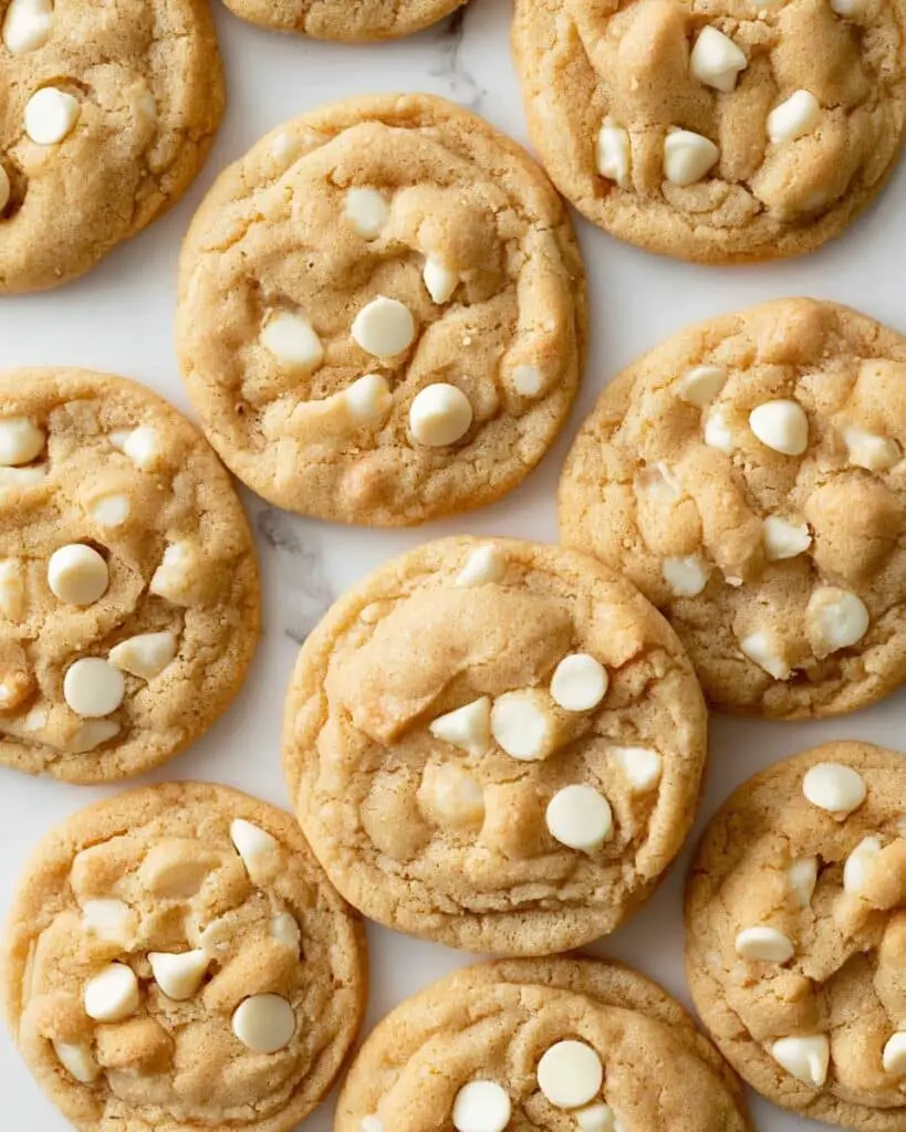 White Chocolate Chip Cookies Recipe