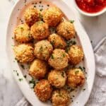 Air Fried Babybel Cheese Bites with Potato Chip Crust Recipe