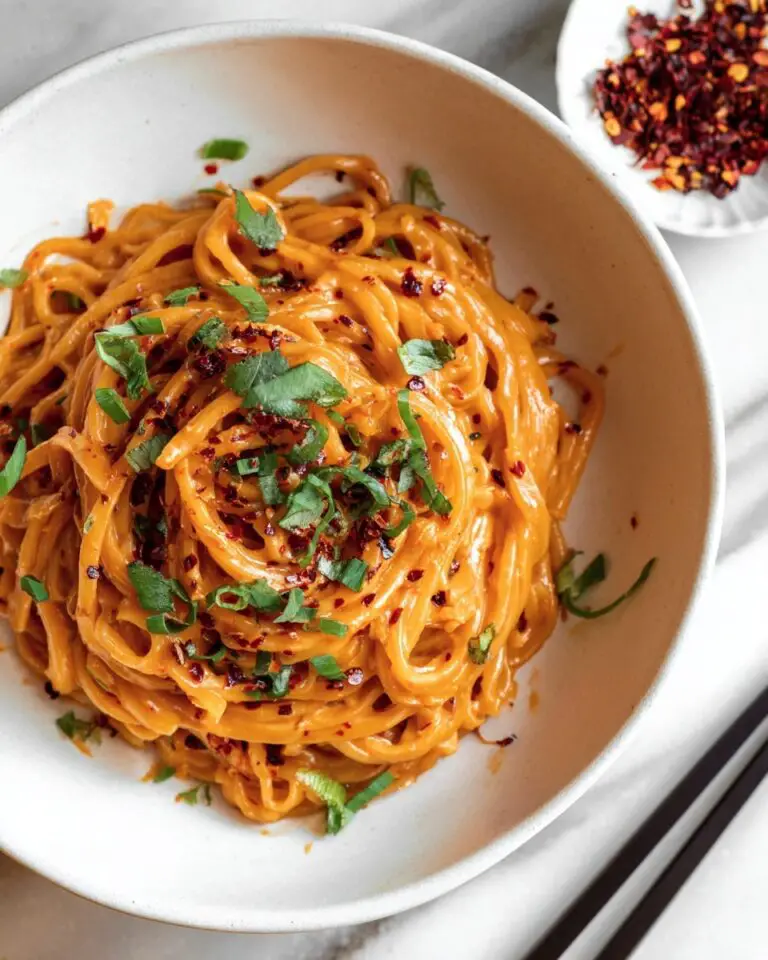 Thai Red Curry Noodles Recipe
