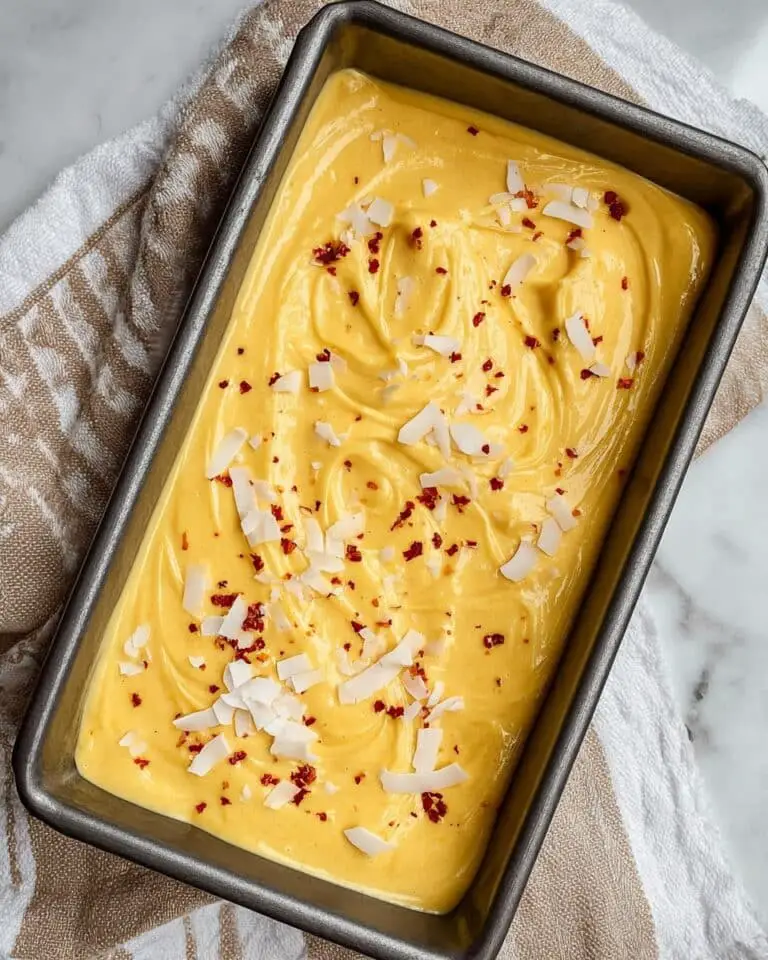Chili Lime Mango Sorbet Recipe
