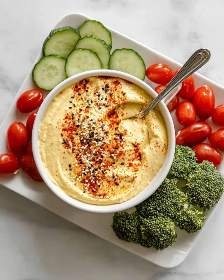 Mustard Cottage Cheese Dip (Deviled Egg Dip) Recipe