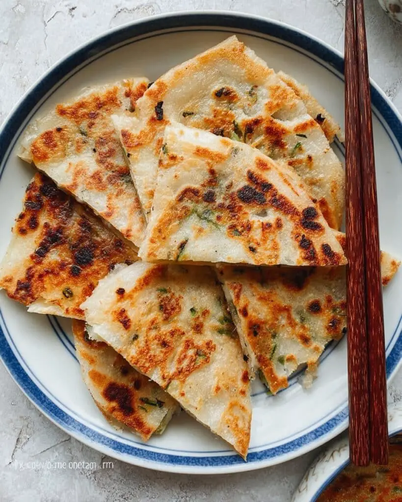 Chinese Scallion Pancakes (葱油饼) Recipe