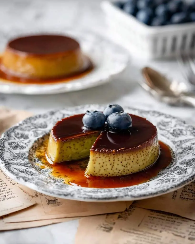 Matcha Flan Recipe