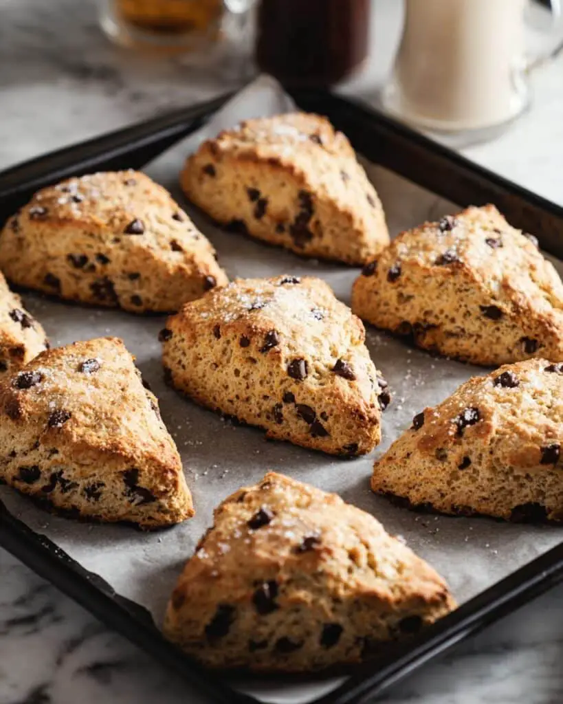 Banana Chocolate Chip Scones Recipe