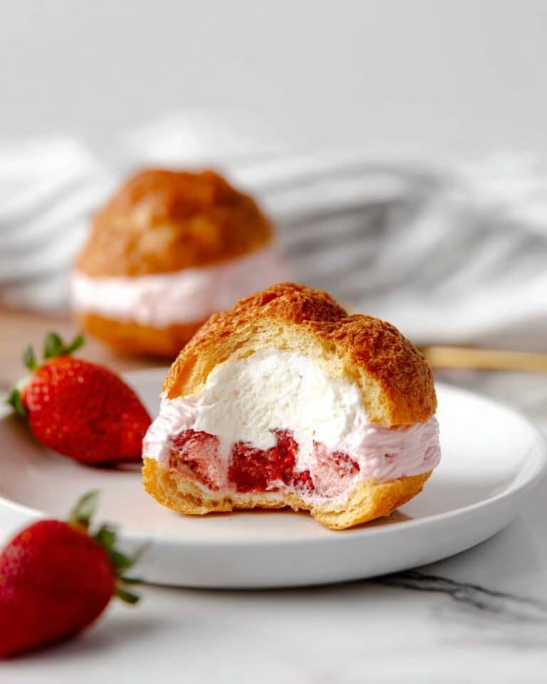 Strawberry Cream Puffs Recipe