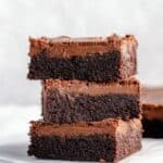 Fudge Brownies with Cream Cheese Frosting Recipe