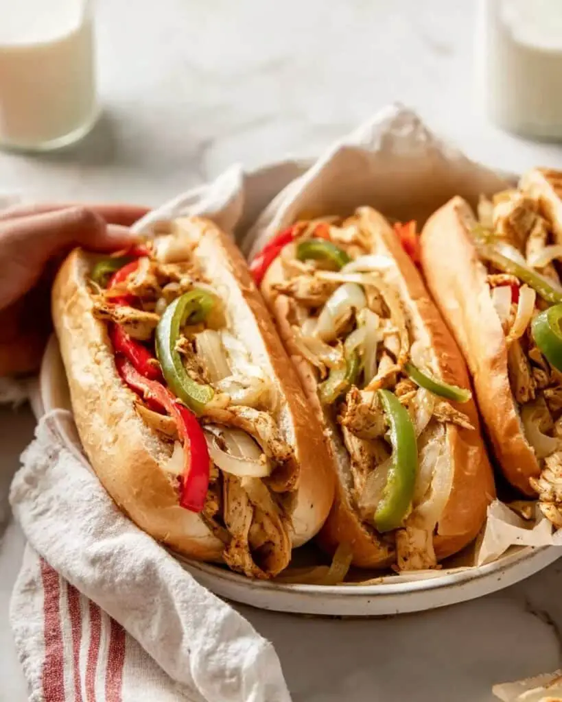 Chicken Philly Sandwich Recipe