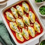 Vegan Stuffed Shells with Spinach and Ricotta Recipe