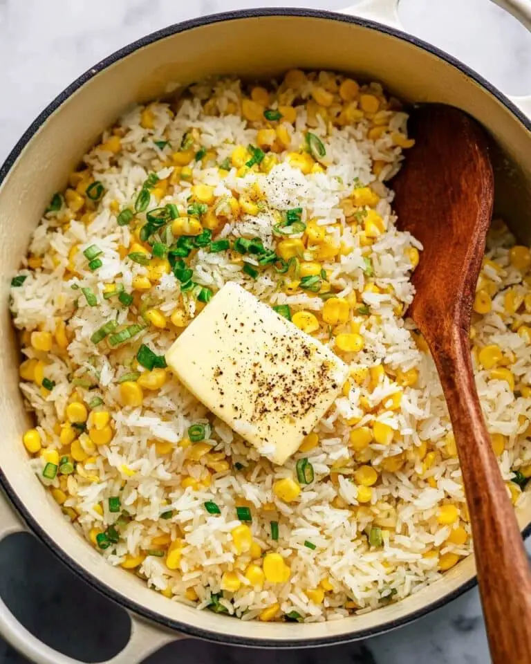 Hot Buttered Corn Rice Recipe