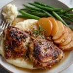 Braised Chicken Thighs with Apples Recipe
