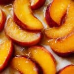 Cinnamon Sugar Roasted Peaches Recipe