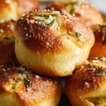 Easy Garlic Rosemary Focaccia Muffins Recipe