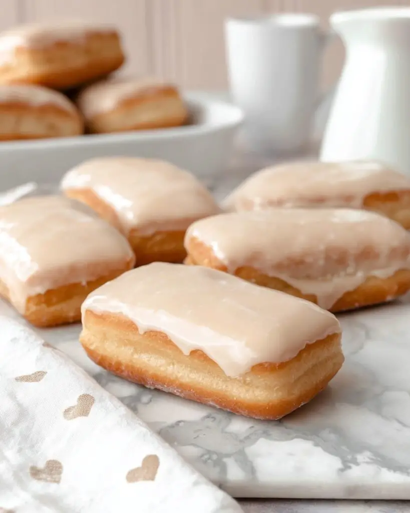 Maple Glazed Fried Bars Recipe